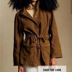 Sezane Magnolia Suede jacket